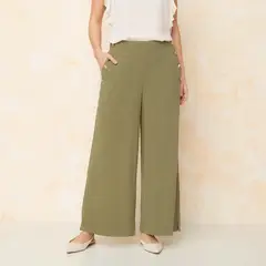 S COCCI - Pantalón Básico Tiro Alto Mujer S.Cocci