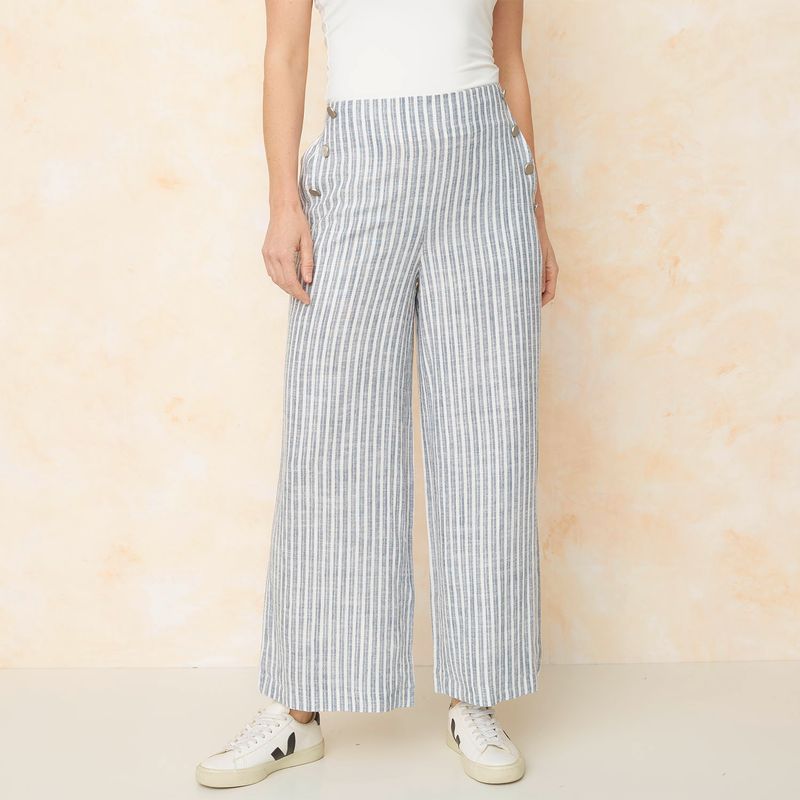 S COCCI - Pantalón Básico Tiro Alto Mujer S.Cocci