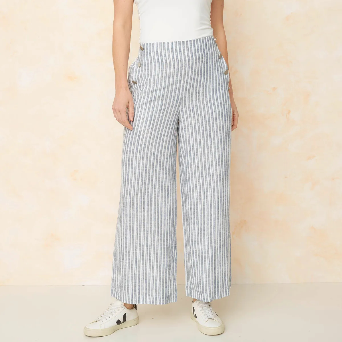 S COCCI - Pantalón Básico Tiro Alto Mujer S.Cocci