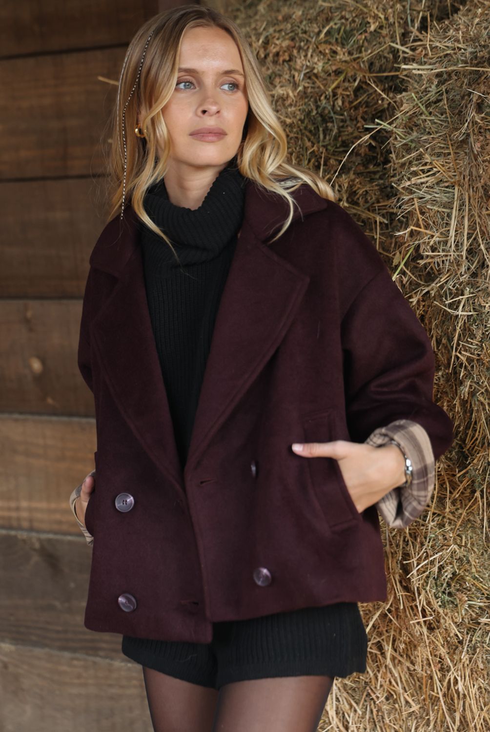 BASEMENT - Chaqueta Mujer Paula Mekis