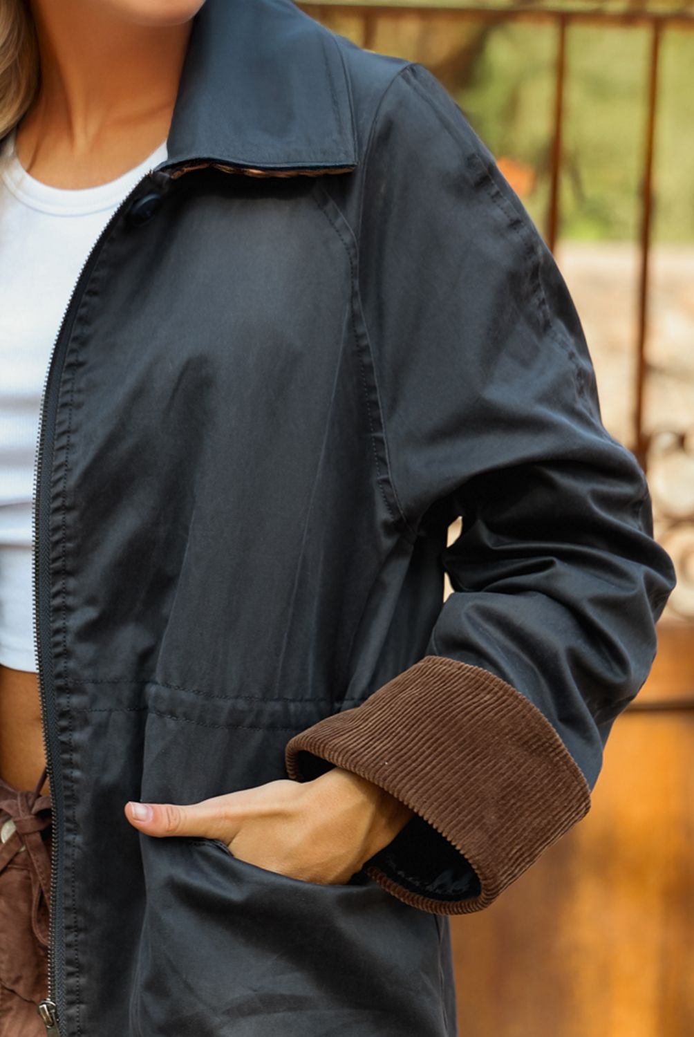 BASEMENT - Chaqueta Mujer Paula Mekis
