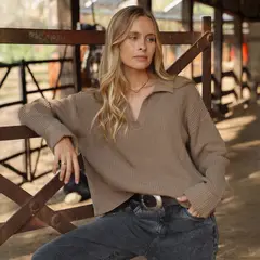 BASEMENT - Sweater Mujer Paula Mekis