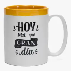 MICA - Mug Frases Xxx 460Ml Amarillo