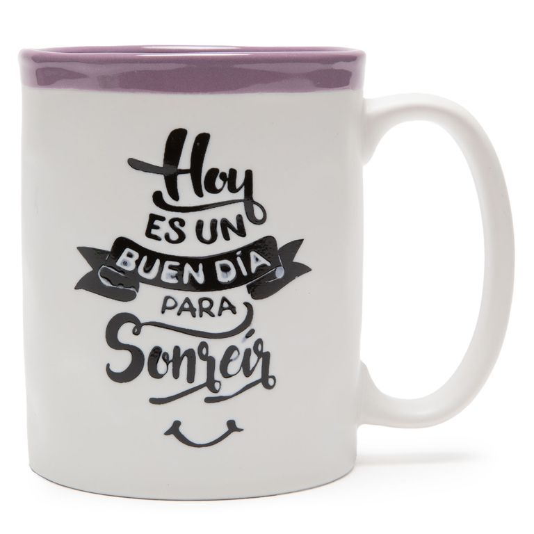 Mug Frases Xxx 460Ml Lavanda