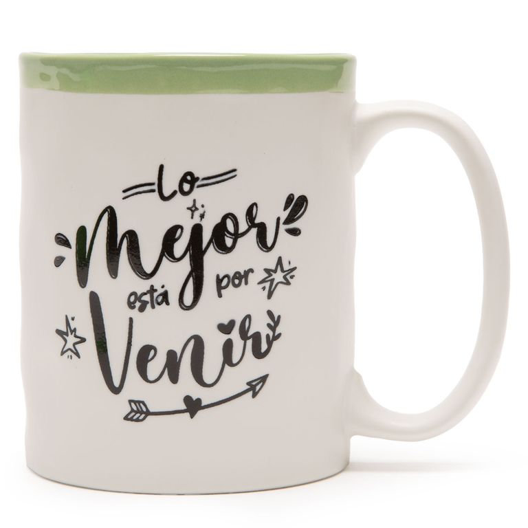 Mug Frases Xxx 460Ml Verde