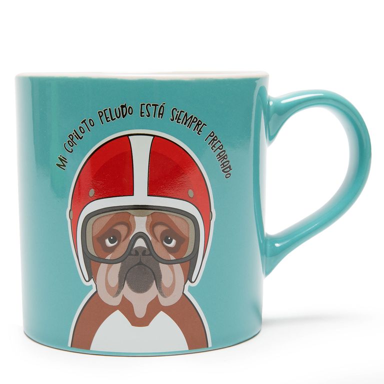Mug 635 Ml Mascotas Turquesa Taza