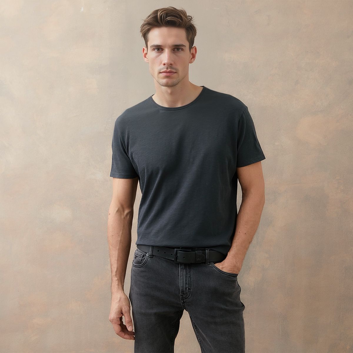 WOLF&HANK - Polera Manga Corta Hombre Wolf&Hank