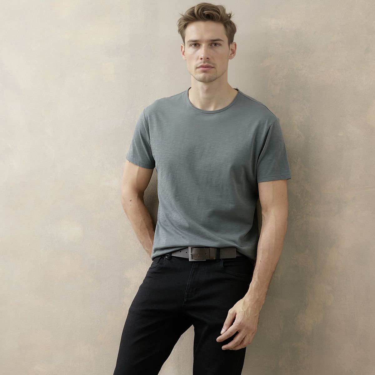 WOLF&HANK - Polera Manga Corta Hombre Wolf&Hank