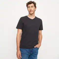 NEWPORT - Polera Manga Corta Algodón Hombre