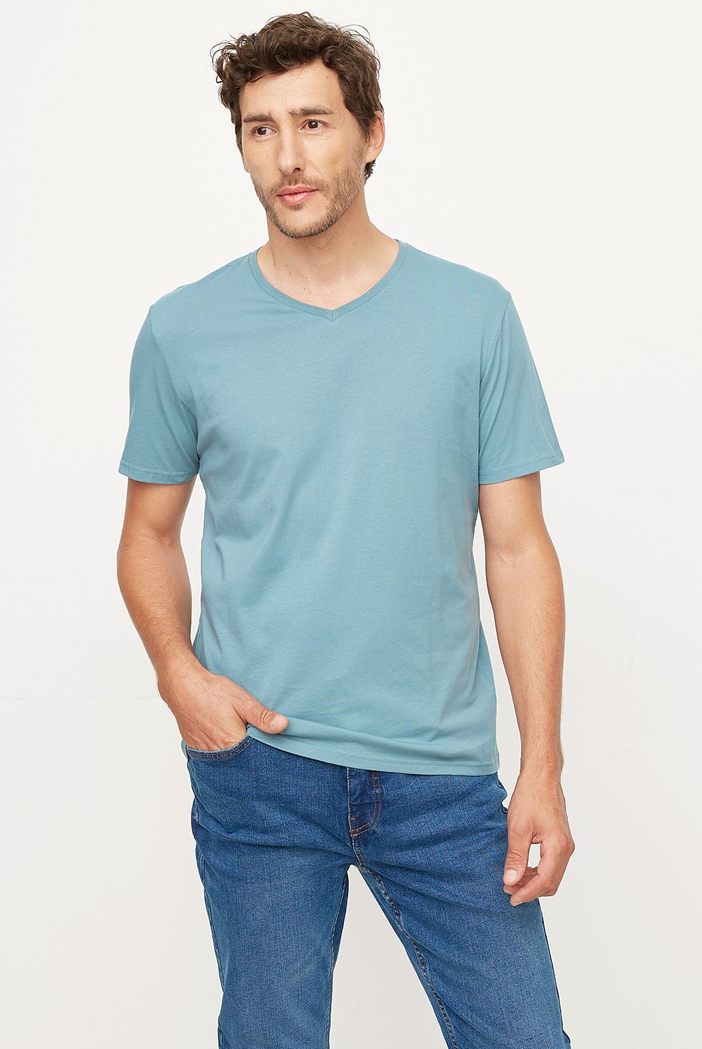 NEWPORT - Polera Manga Corta Algodón Hombre Newport