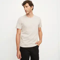 NEWPORT - Polera Manga Corta Algodón Hombre