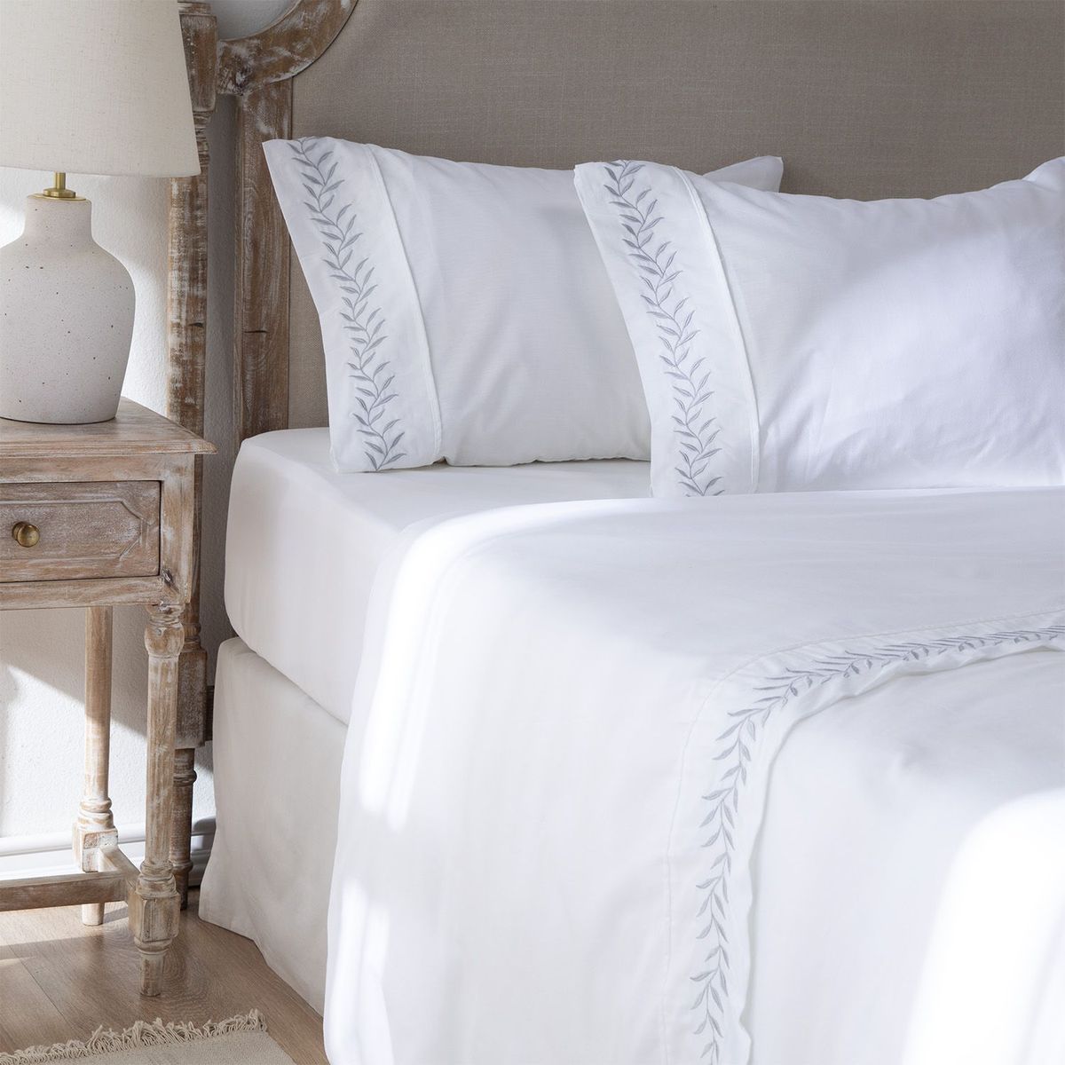 ROBERTA ALLEN - Sábana Bordada Arama 180 Hilos Roberta Allen