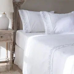 ROBERTA ALLEN - Sábana Bordada Arama 180 Hilos