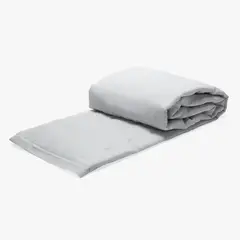CASA CANTABRIA - Piecera 100% Lino Gris 110X220 Cm
