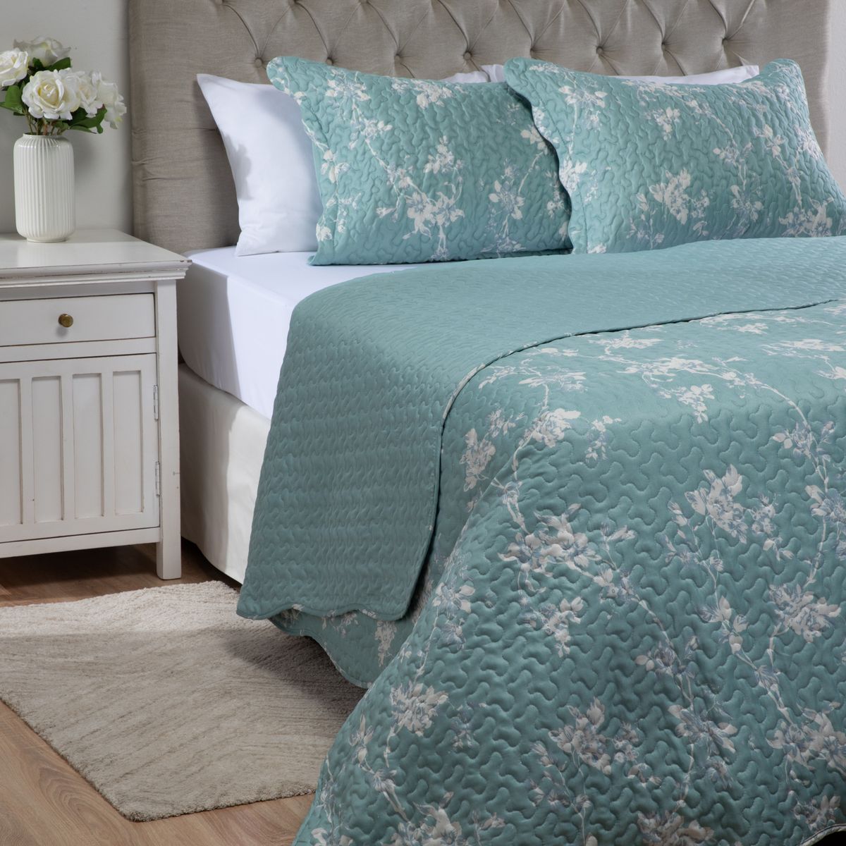 TEXTIL VIÑA - Cubrecama Vina Ronit Textil Viña