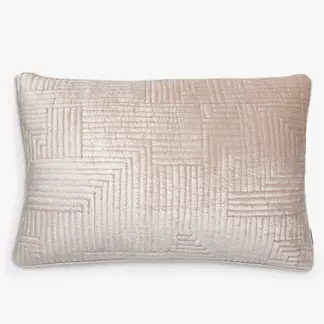 BASEMENT HOME - Cojín Isidro Puzzle Dorado 2 Plazas