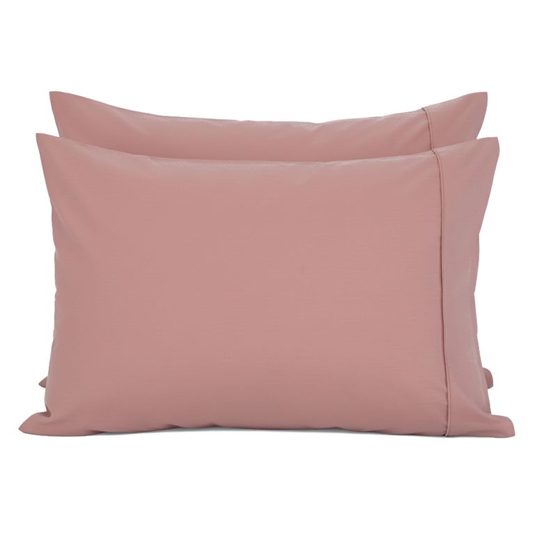 Set 2 Fundas de Almohadas 180 Hilos 100% Algodón