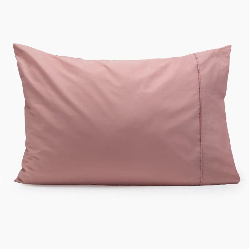 MICA - Funda Almohada Rosado 180 Hilos 2X 50X70 Cm Mica