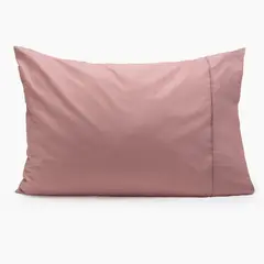 MICA - Funda Almohada Rosado 180 Hilos 2X 50X70 Cm