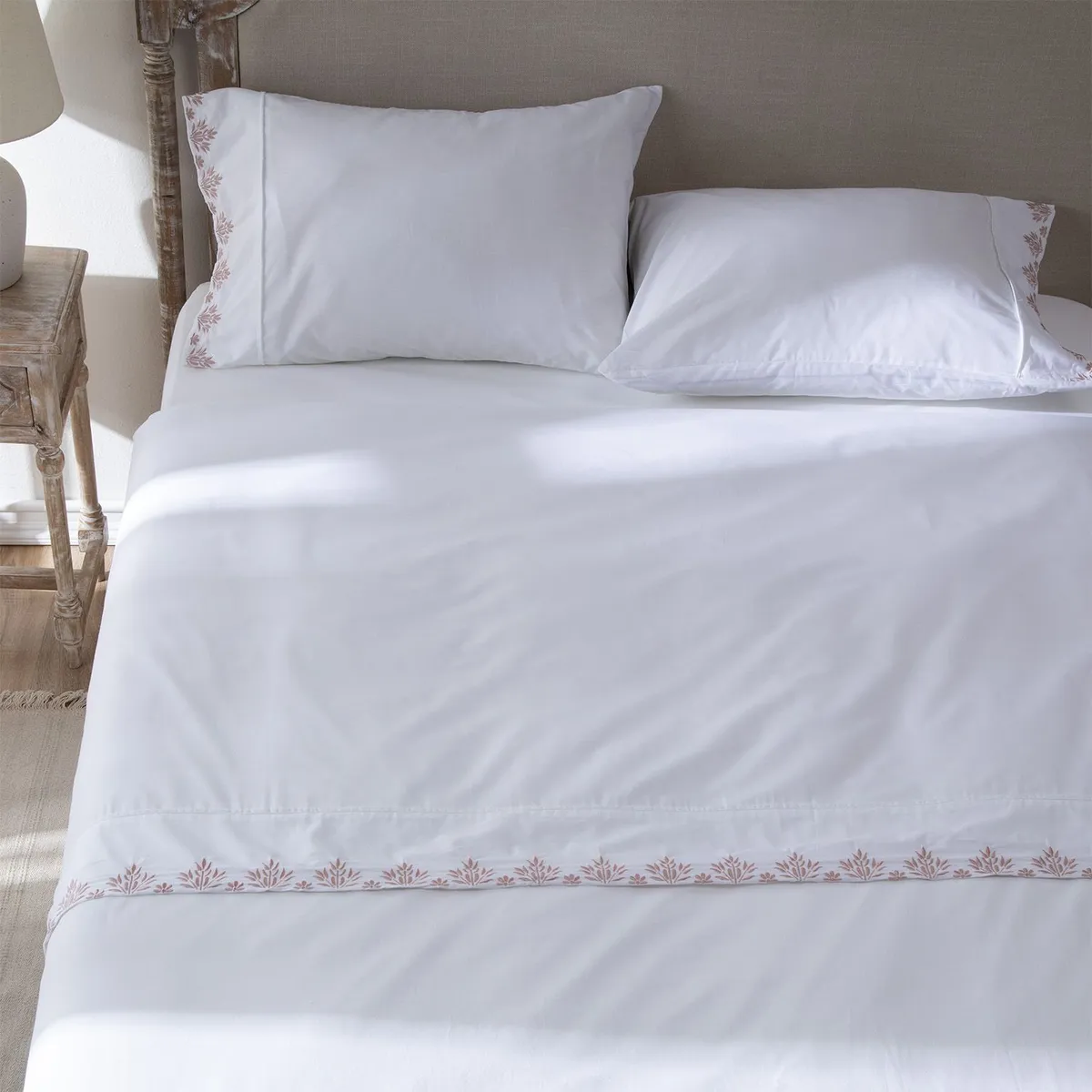 ROBERTA ALLEN - Sábana Bordada Aflor 180 Hilos Roberta Allen