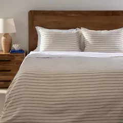 BASEMENT HOME - Cubrecama Colcha Gris Lin King