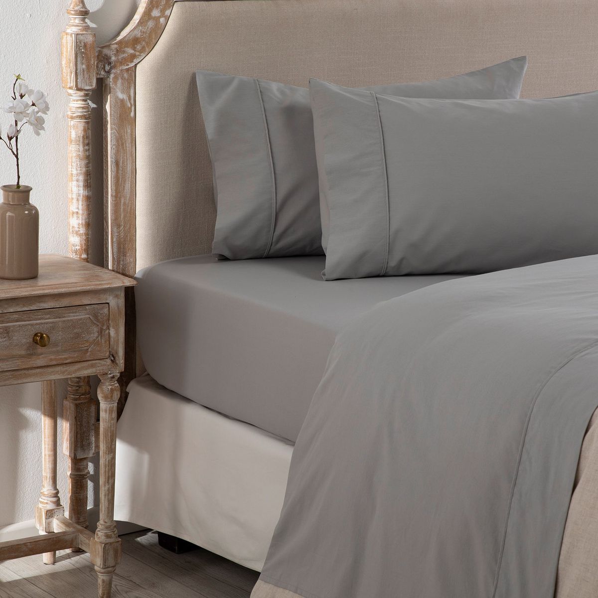 ROBERTA ALLEN - Juego De Sábanas Ana Liso Super King Roberta Allen