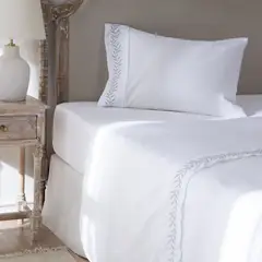 ROBERTA ALLEN - Juego De Sábana Bordada Arama 180 Hilos