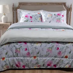 ROBERTA ALLEN - Juego De Cama Gloria: Cubrecama+ Sábanas+ Manta