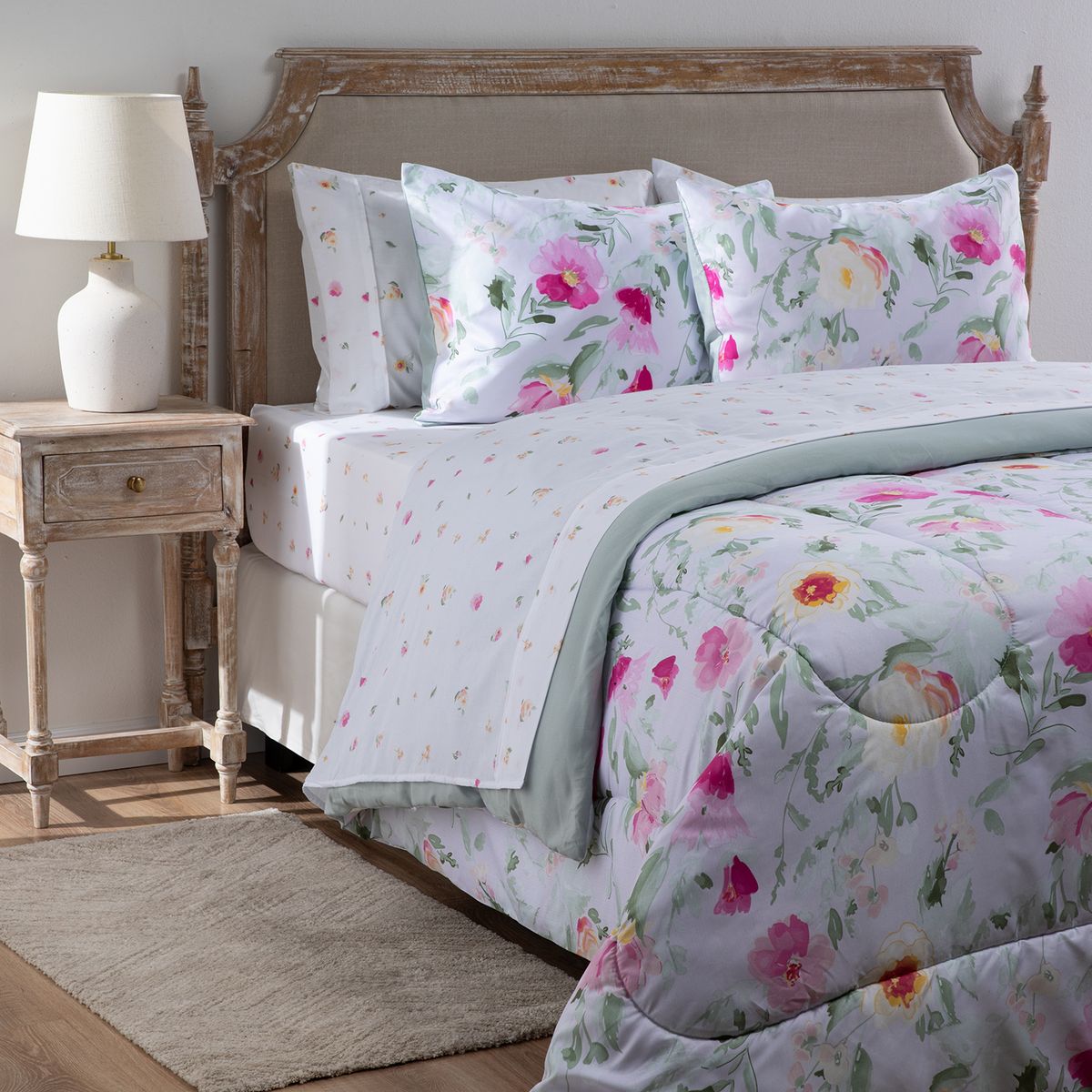 ROBERTA ALLEN - Juego De Cama Gloria: Cubrecama+ Sábanas+ Manta Roberta Allen