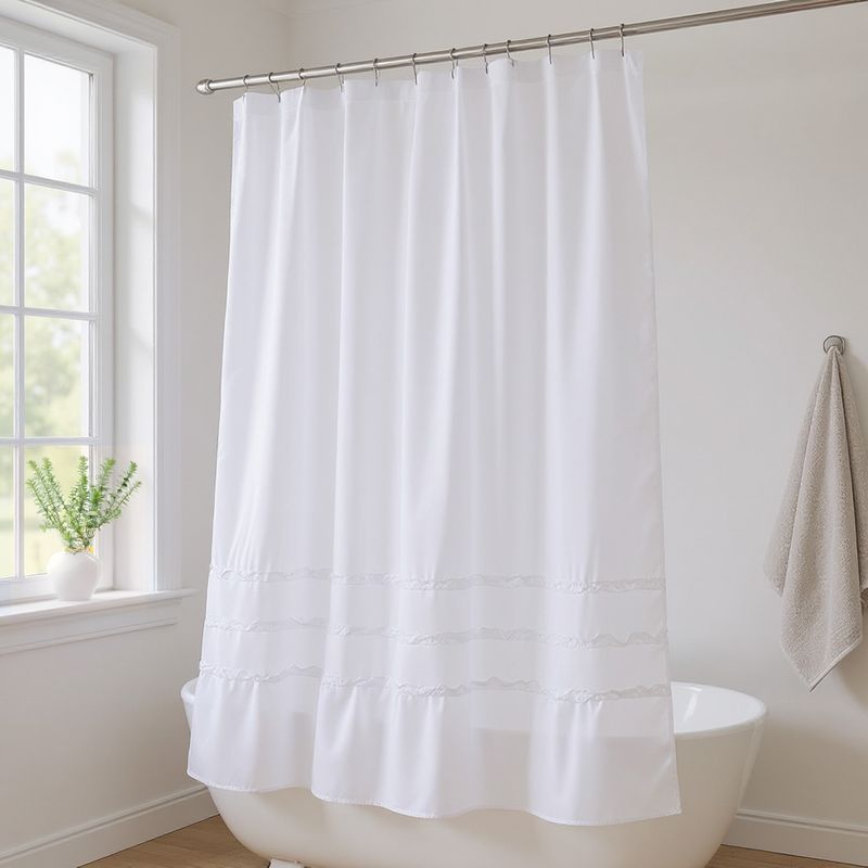 ROBERTA ALLEN - Cortina Olivia Blanco 180X180 Cm Roberta Allen