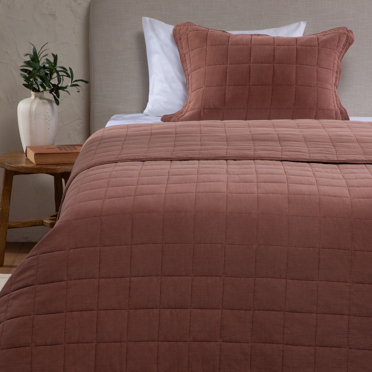 CASA CANTABRIA - Cubrecama Stone Wash Casa Cantabria