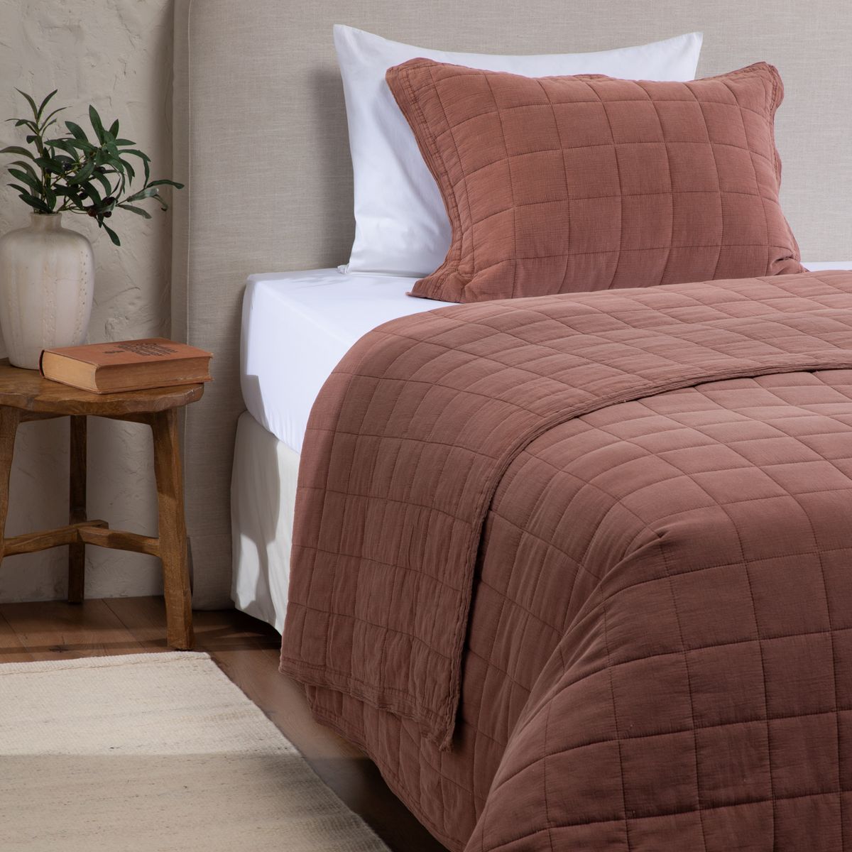 CASA CANTABRIA - Cubrecama Stone Wash Casa Cantabria