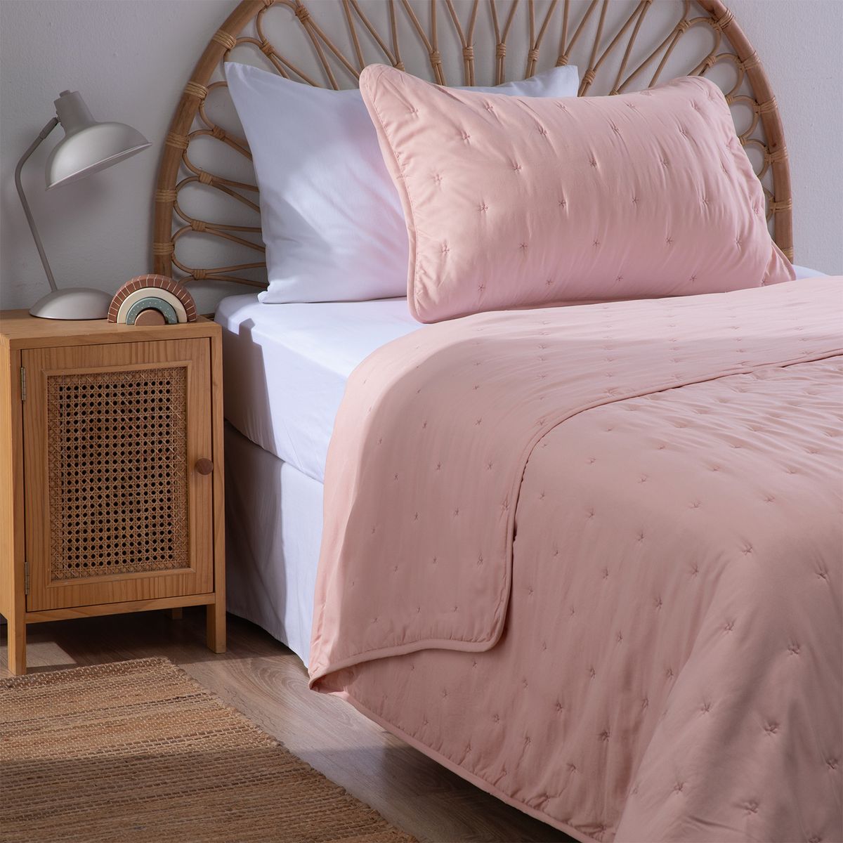 MICA KIDS - Cubrecama Infantil Wash Star 1.5 Plaza Mica Kids