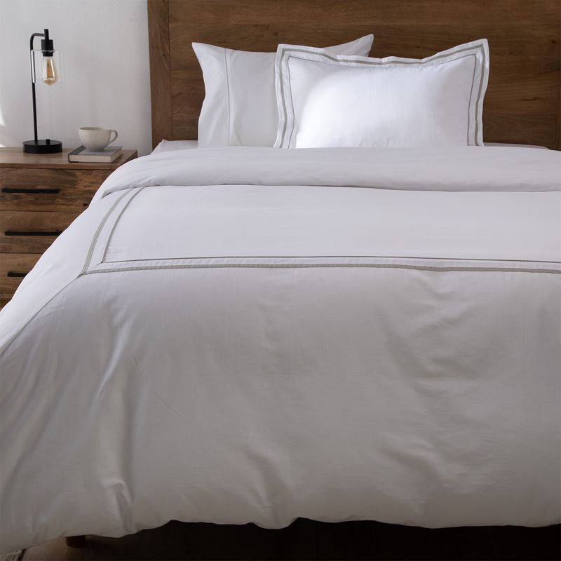 BASEMENT HOME - Funda De Plumón Hotel Classic Algodón 300 Hilos Basement Home