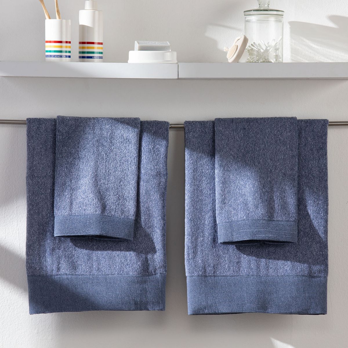 BENETTON - Set de 4 Toallas Mel Benetton