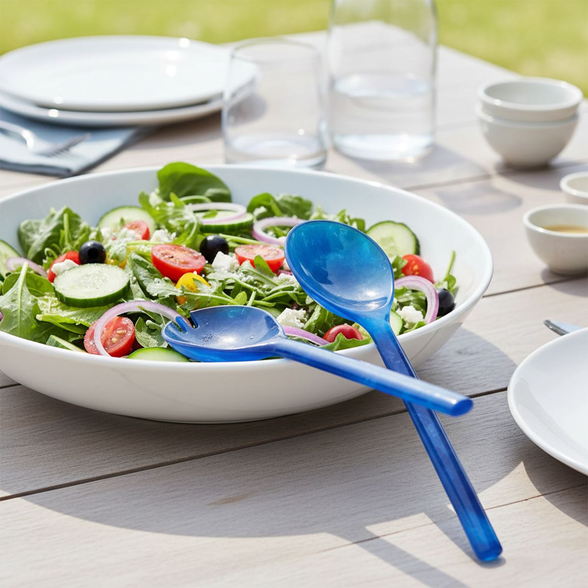 ROBERTA ALLEN - Set 2 Piezas Cubiertos Servir Flori Naif Gipsy Roberta Allen