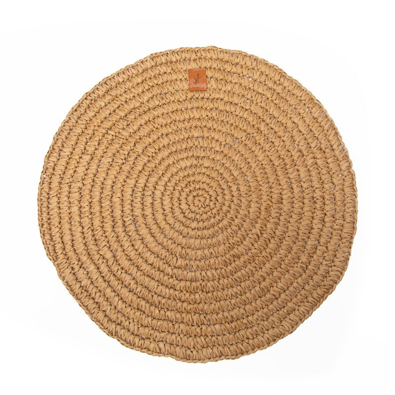 CASA CANTABRIA - Individual Redondo Thai Beige 35 cm Casa Cantabria