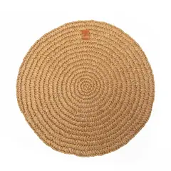 CASA CANTABRIA - Individual Redondo Thai Beige 35 cm
