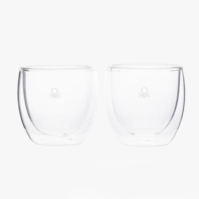 Imagen 2 del producto Set 2 Mug Café 110 ml Doble Pared