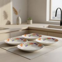 Set 4 Platos Color Play 19 Cm