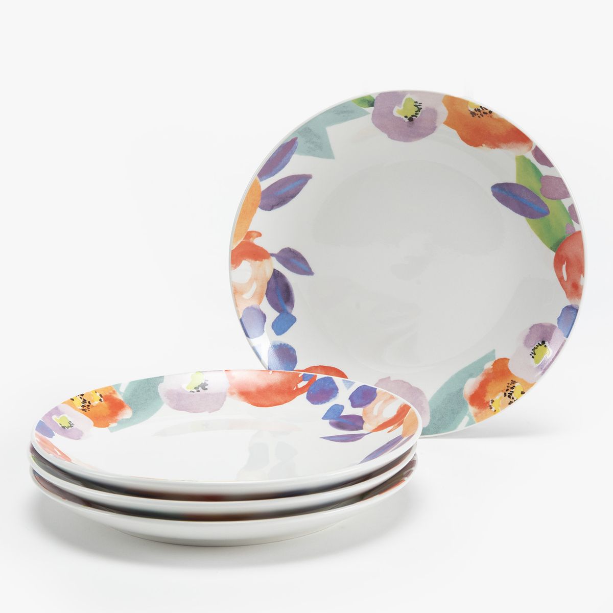 MICA - Set 4 Platos Color Play 19 Cm Mica