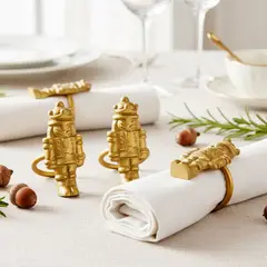 BASEMENT HOME - Set 4 Anillos Servilleta Casacanueces