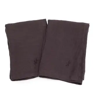 CASA CANTABRIA - Set 2 Servilletas Lino 45x45 cm