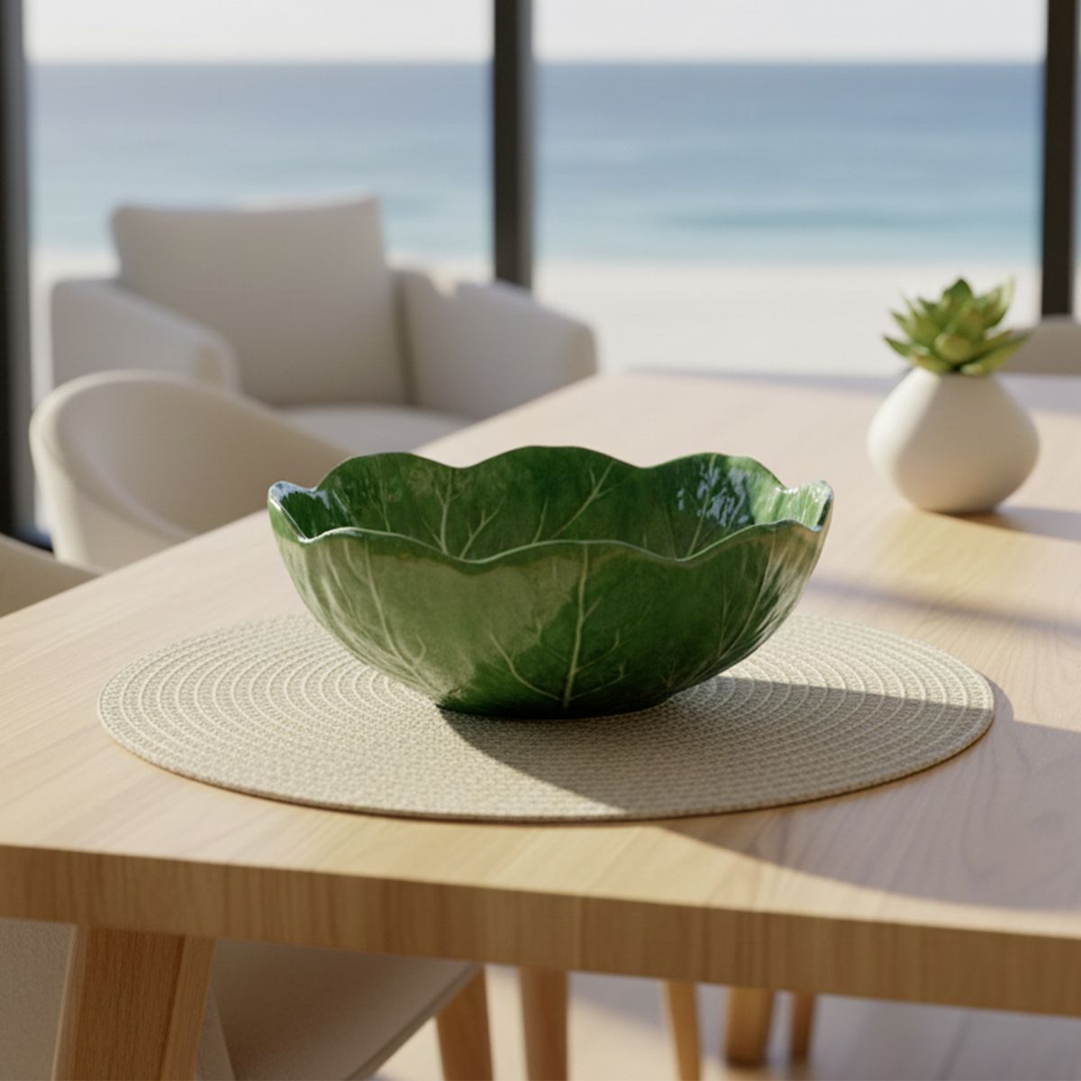 BASEMENT HOME - Bowl Repollo 17 Cm Verde Basement Home