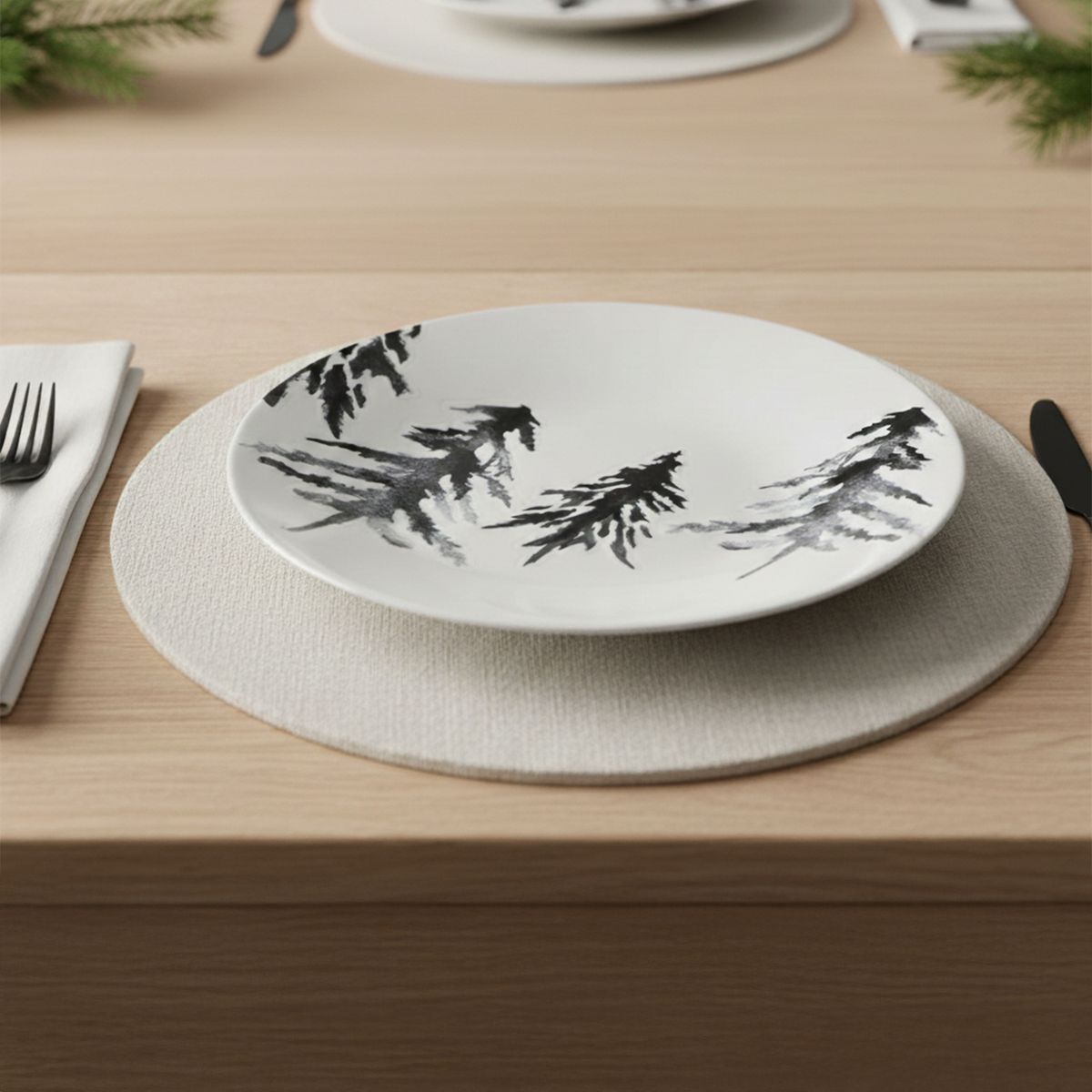 BASEMENT HOME - Plato Pinos Navidad 19 cm Basement Home