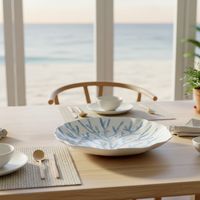 Fuente Coral Melamina Hamptons 43 Cm