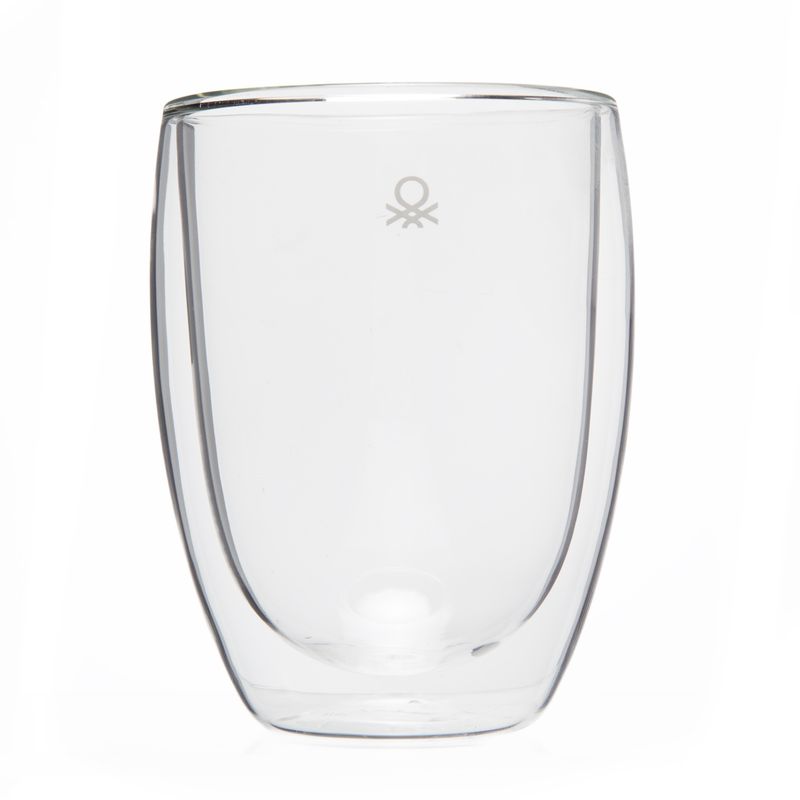 BENETTON - Set 2 Mug Doble Pared 350 ml Benetton