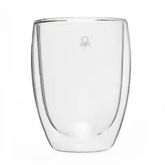 BENETTON - Set 2 Mug Doble Pared 350 ml