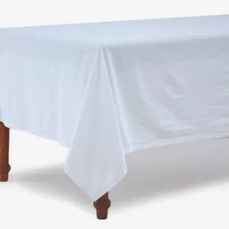 BASEMENT HOME - Mantel De Lino Rectangular Cotton Linen