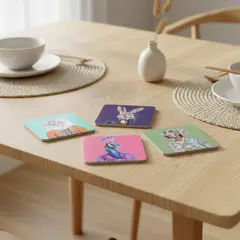 ROBERTA ALLEN - Set 4 Posavasos 10 cm Market Bloom